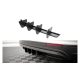 Diffuser Volkswagen Tiguan II Rear Street Pro Black-Red