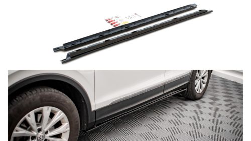 Diffuser Volkswagen Tiguan II Side Skirts Gloss Black