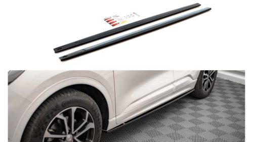 Diffuser Ford Kuga III ST-Line Side Skirts Gloss Black