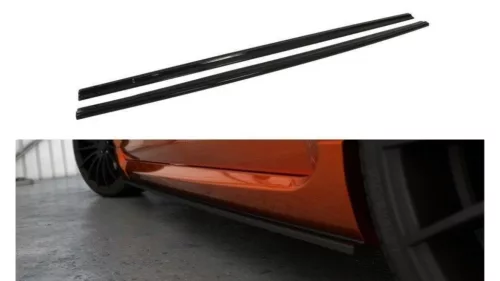 Maxton Design Küszöbtoldat Ford Focus Mk2 ST Facelift (2008–2011) – Fényes Fekete