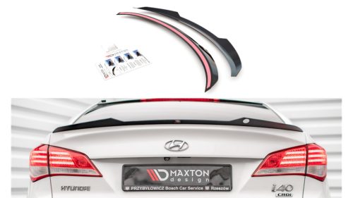 Spoiler Cap Hyundai I40 I Gloss Black