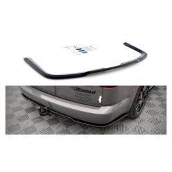   Splitter Volkswagen Caddy Long III Facelift Rear Central Gloss Black