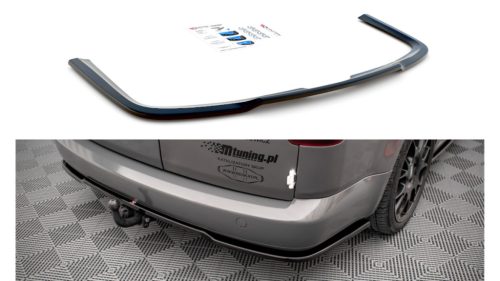Splitter Volkswagen Caddy Long III Facelift Rear Central Gloss Black