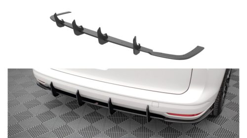 Diffuser Volkswagen Caddy V Rear Street Pro Black