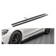Maxton Design Küszöbtoldat Mercedes-Benz C W205 63 AMG Facelift Kupé – Fényes Fekete