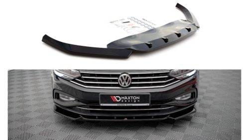 Splitter Volkswagen Passat B8 Facelift Front v.1 Gloss Black