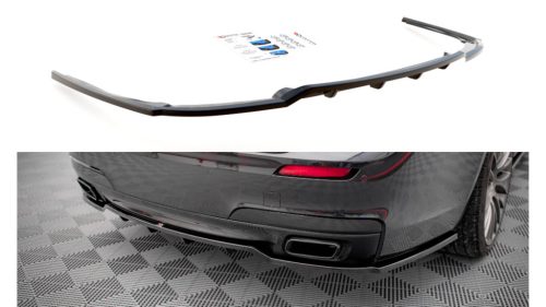 Splitter BMW 7 F01 M-Pack Rear Central with Diffuser Gloss Black