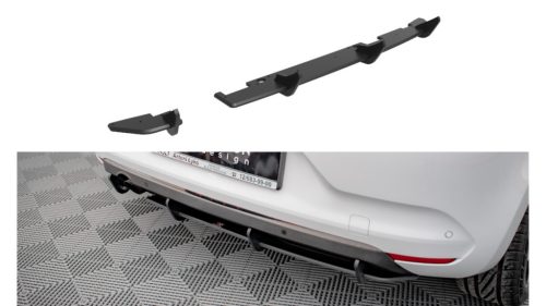 Diffuser Renault Clio V Rear Street Pro Black