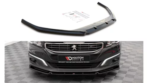 Maxton Design Első Toldat / Splitter Peugeot 508 GT Facelift (2014–2018) – Fényes Fekete