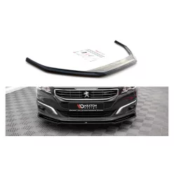   Maxton Design Első Toldat / Splitter Peugeot 508 GT Facelift (2014–2018) – Fényes Fekete