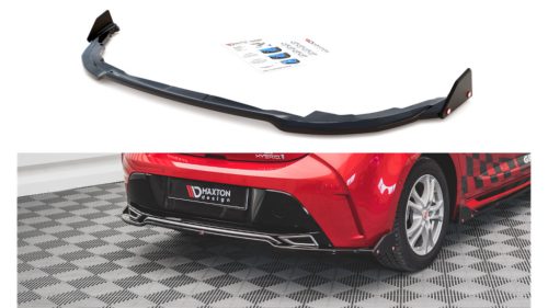 Splitter Toyota Corolla XII GR Sport Rear Central + flaps Gloss Black