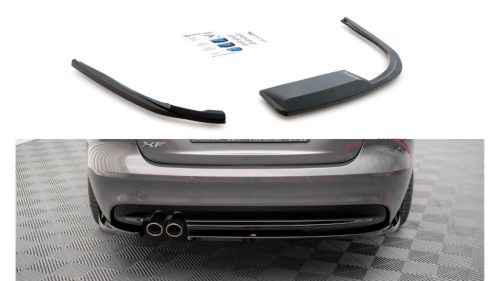 Splitter Jaguar XF R-Sport II Rear Side Gloss Black