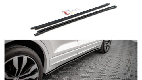 Diffuser Volkswagen Touareg III R-line Side Skirts Gloss Black