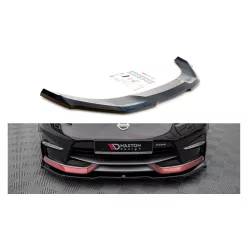   Maxton Design Első Toldat / Splitter Nissan 370Z Nismo Facelift (2015–) – Fényes Fekete
