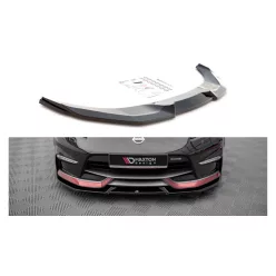   Maxton Design Első Toldat / Splitter Nissan 370Z Nismo Facelift (2015–) – Fényes Fekete