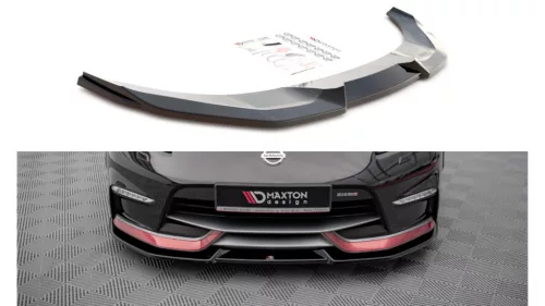 Maxton Design Első Toldat / Splitter Nissan 370Z Nismo Facelift (2015–) – Fényes Fekete