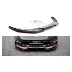   Maxton Design Első Toldat / Splitter Nissan 370Z Nismo Facelift (2015–) – Fényes Fekete
