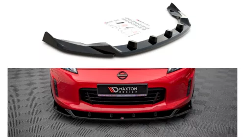 Maxton Design Első Toldat / Splitter Nissan 370Z Facelift (2012–2020) – Fényes Fekete