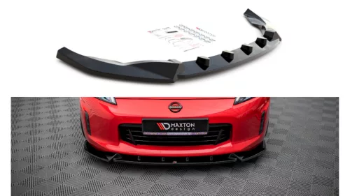 Maxton Design Első Toldat / Splitter Nissan 370Z Facelift (2012–2020) – Fényes Fekete