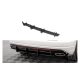 Diffuser Volkswagen Touareg III R-line Rear Street Pro Black