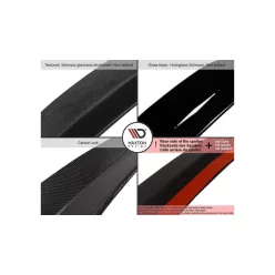  Maxton Design Spoiler Toldat Volvo V70 Mk3 (2007–2013) – Fényes Fekete