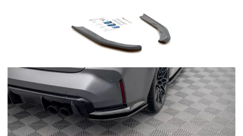 Maxton Design Hátsó Sarokelemek BMW 3 G80 M-Pack (2021–) – Fényes Fekete