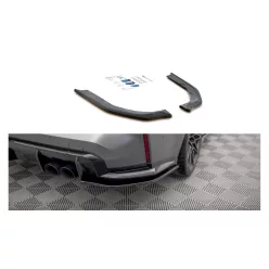  Maxton Design Hátsó Sarokelemek BMW 3 G80 M-Pack (2021–) – Fényes Fekete