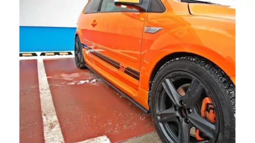 Maxton Design Küszöbtoldat Ford Focus Mk2 ST (2005–2010) – Fényes Fekete
