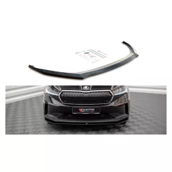   Maxton Design Első Toldat / Splitter Skoda Enyaq iV Mk1 (2020–) – Fényes Fekete