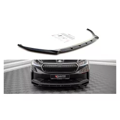   Maxton Design Első Toldat / Splitter Škoda Enyaq iV Mk1 (2020–) – Fényes Fekete