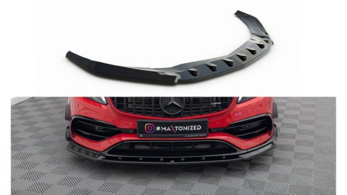 Splitter Mercedes-Benz A45 Aero W176 Facelift Front v.1 Gloss Black