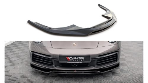 Splitter Porsche 911 Carrera 4S 992 Front Gloss Black