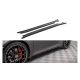 Diffuser Porsche 911 Carrera 4S 992 Side Skirts Gloss Black