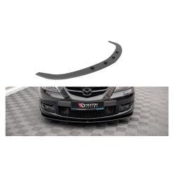   Maxton Design Első Toldat / Splitter Mazda 3 Mk1 MPS (–) – Fekete-Piros