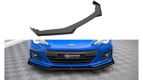 Splitter Subaru BRZ Facelift Front Pro v.1 + flaps Black