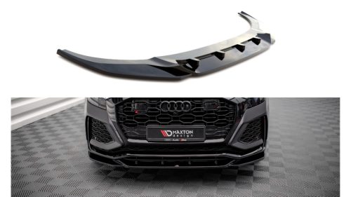 Splitter Audi RSQ8 4M Front v.2 Gloss Black