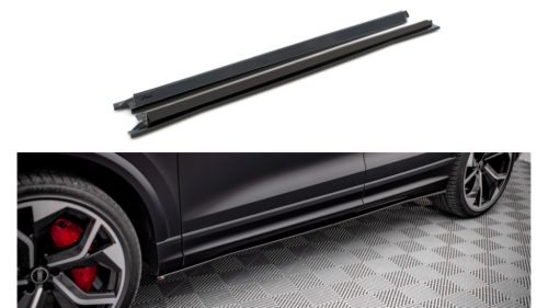Diffuser Audi RSQ8 4M Side Skirts Gloss Black