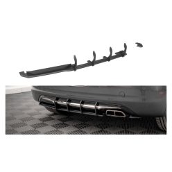 Diffuser Peugeot 208 GTi I Rear Street Pro Black-Red