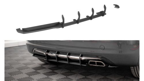 Diffuser Peugeot 208 GTi I Rear Street Pro Black-Red