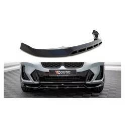   Maxton Design Első Toldat / Splitter BMW X4 G02 Facelift M-Pack (2021–) – Fényes Fekete