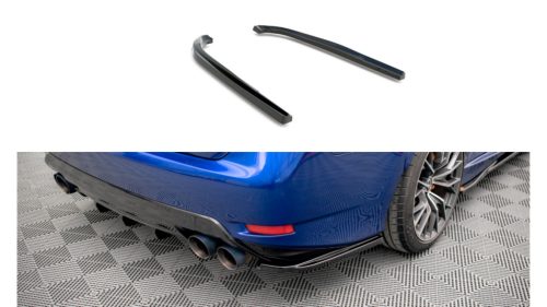 Splitter Lexus GS F IV Facelift Rear Side Gloss Black