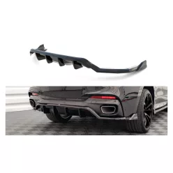   Maxton Design Hátsó Diffúzor BMW X6 F16 M-Pack (2015–2019) – Fényes Fekete