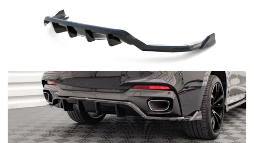 Maxton Design Hátsó Diffúzor BMW X6 F16 M-Pack (2015–2019) – Fényes Fekete