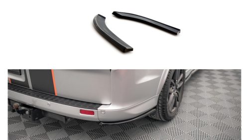 Maxton Design Hátsó Sarokelemek Ford Transit Custom Mk1 Facelift ST-Line (2017–) – Fényes Fekete