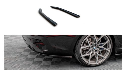 Splitter BMW 3 G20 G21 M-Pack Rear Side v.4 Gloss Black