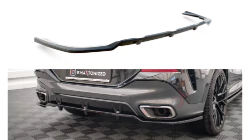 Maxton Design Hátsó Diffúzor BMW X6 G06 M-Pack (2019–) – Fényes Fekete