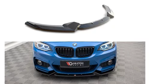 Maxton Design Első Toldat / Splitter BMW 2 F22 M-Pack – Fényes Fekete