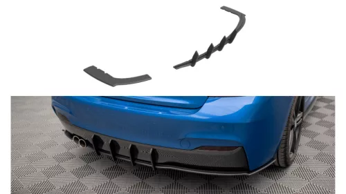 Maxton Design Hátsó Diffúzor BMW 2 F22 M-Pack – Fekete