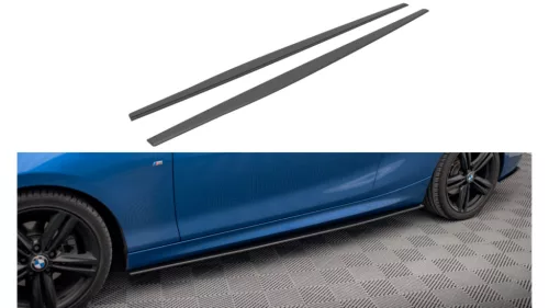 Maxton Design Küszöbtoldat BMW 2 F22 M-Pack – Fekete-Piros