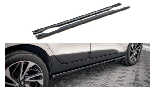 Diffuser Hyundai ix35 I Side Skirts Gloss Black